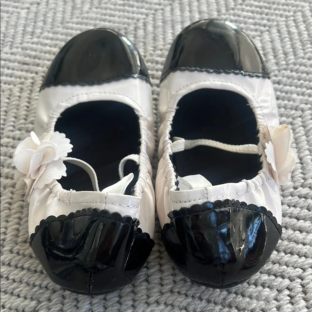 Gap Black and White Kids Ballet Flats